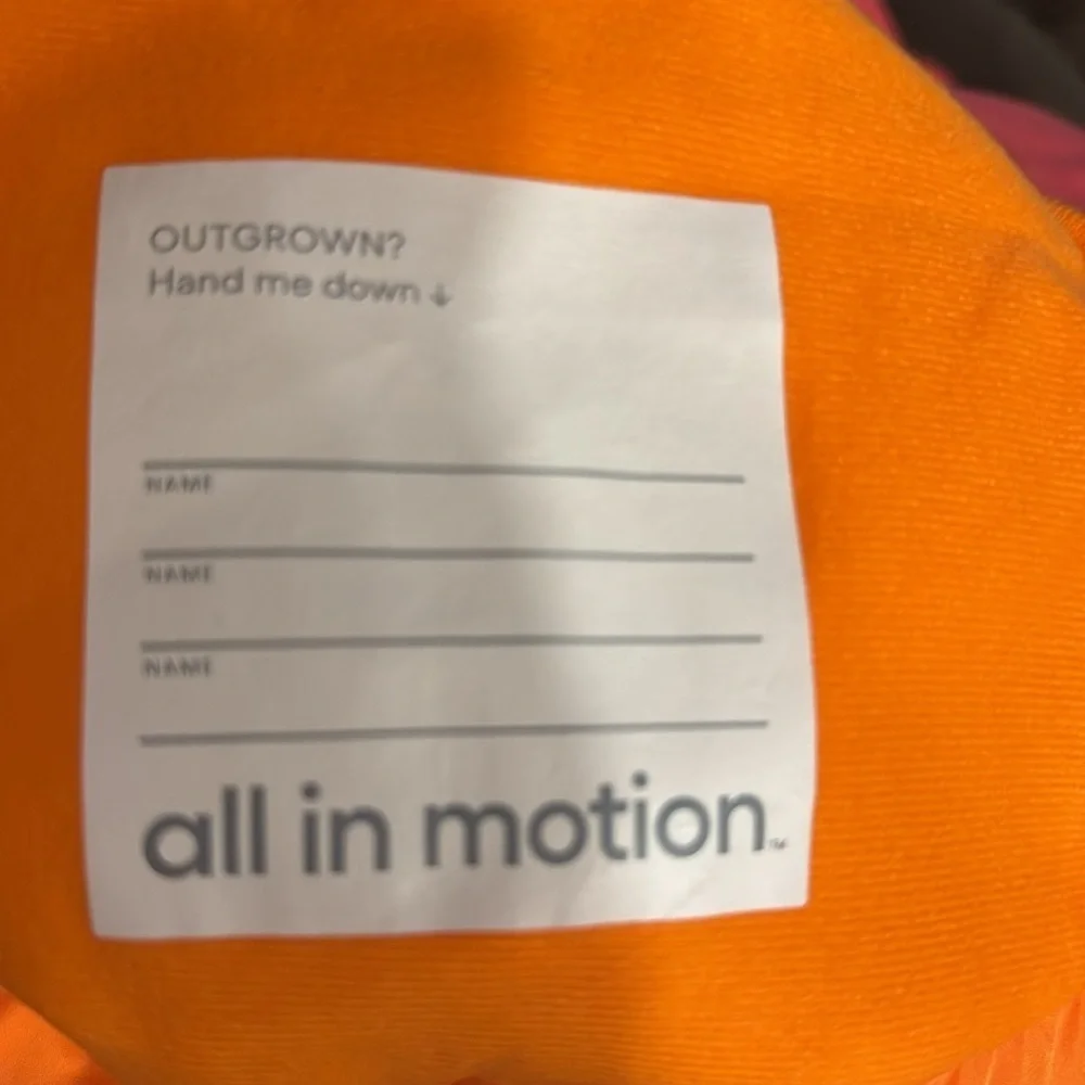 All in motion girls bib Snowpants size xsmall .